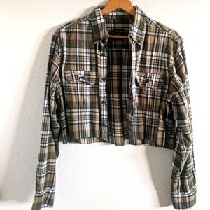 Faded Glory - hand cropped flannel